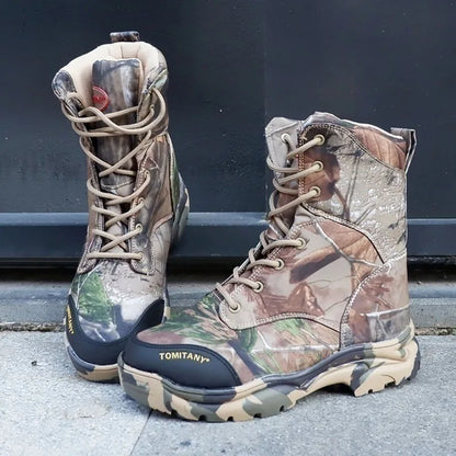 Men's Desert Camouflage Boots Special Combat Outdoor High Top Shoes for Men Cs Fans Tactical Boots Men's Hunter Sneakers
