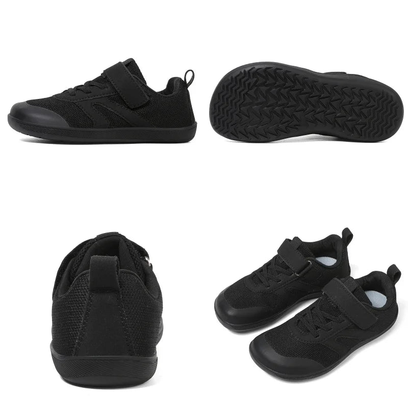 Little/Big Kids Minimalist Barefoot Shoes + Children Zero Drop + Toddler Wide Sneaker for Boys/Girls