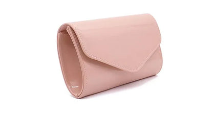 Patent Leather Envelope Clutch Purse Shiny Candy Color Cover Day Clutches Evening Bag for Women Shoulder Handbags Bolso Mujer