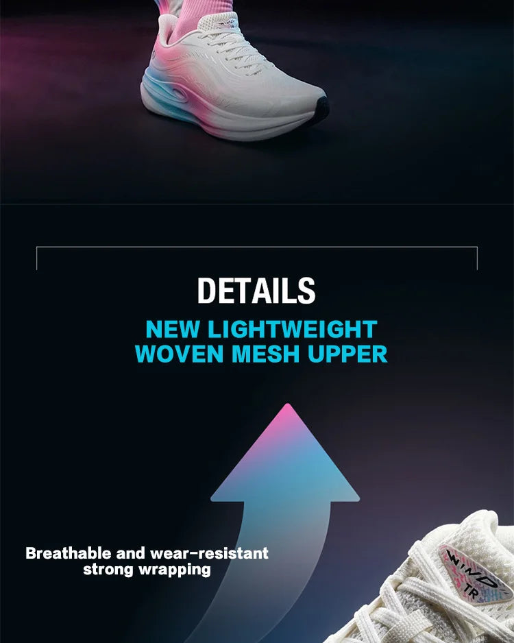 WIND 4TR Men's 2026 Running Shoes Breathable Shock Absorption Rebound Wear-resistant Athletic Sneakers QDB023262297