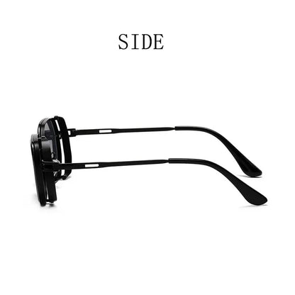 Punk Sunglasses For Men Vintage Steampunk Sunglasses Women Trendy Luxe Square Fashion Glasses Dropshipping Gafas De Sol Hombre