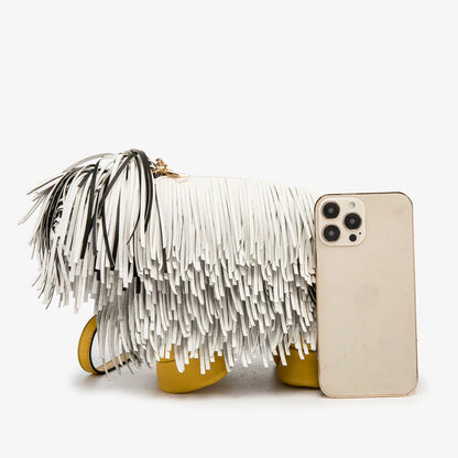 purses and handbags For Women Luxury Designer Leather crossbody shoulder bag Purse Cute dog shape Evening Party bag Women's bag
