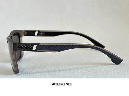 Vintage Retro Polarized Sunglasses For Men Vacation Square Sunglass Women UV400 Protection Fashion Glasses Gafas De Sol Hombre