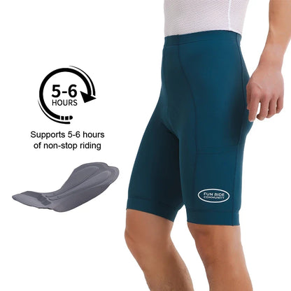 Pro Summer Men's Cycling Shorts Bicycle Pants Shock-absorbing Cycling Clothing Mountain Road Bike Tousers With Pocket