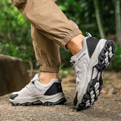 PLUS SIZE Men Women Adventure Sneakers Durable Grip Non-Slip Shoes Lace-Up Comfort Ideal for Outdoor Hiking Boots Men Footwear