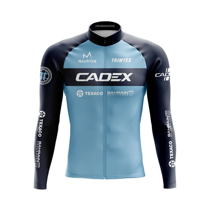 Pro Team CADEX Cycling Jerseys Men's Winter Thermal Fleece TRIMTEX Sports Cycl Clothing Outdoor Road Bike Apparel