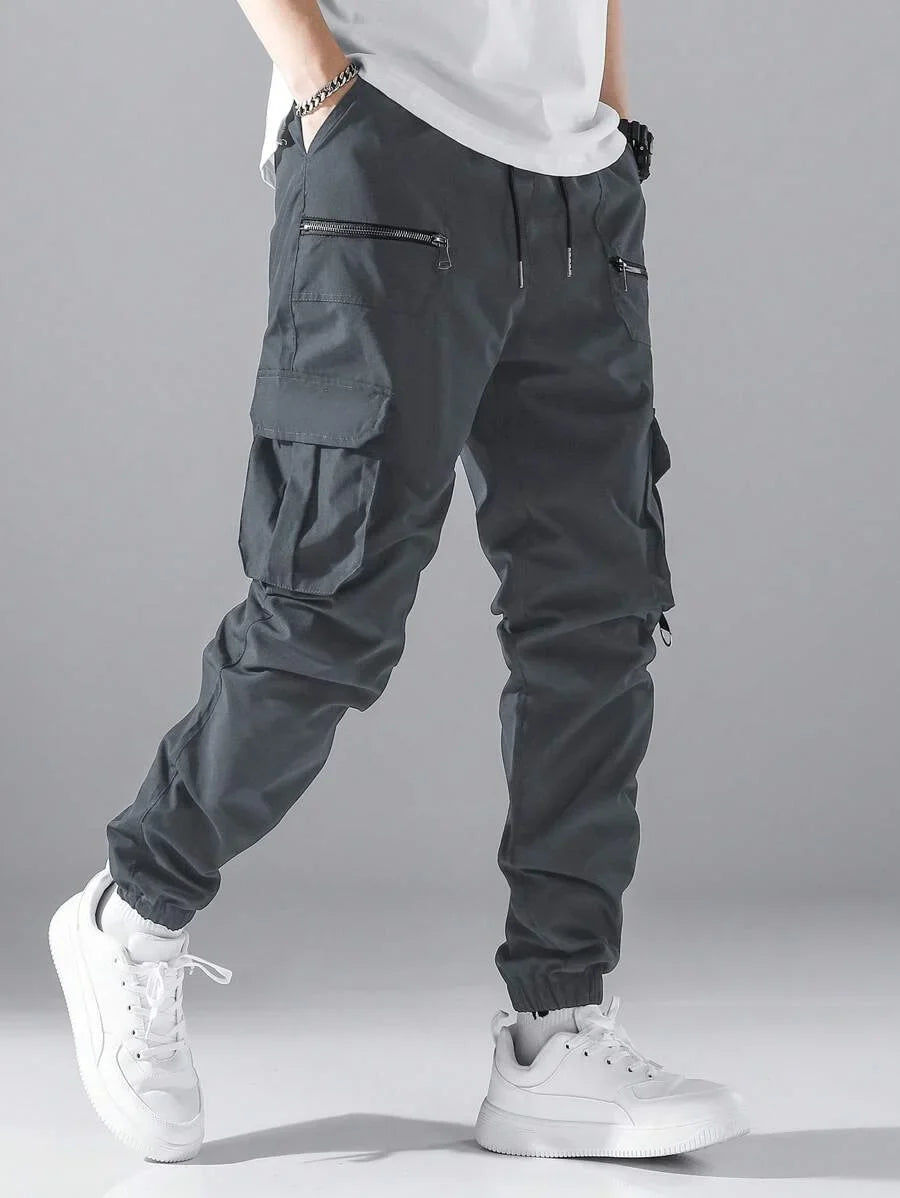 Men's Casual Workwear Pants Outdoor Long Trousers Loose Fashionable New Style Comfortable Breathable Fashion Casual Trousers