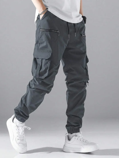 Men's Casual Workwear Pants Outdoor Long Trousers Loose Fashionable New Style Comfortable Breathable Fashion Casual Trousers