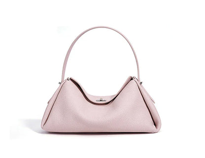 Minimalist Lady Soft Genuine Leather Pillow Crossbody Bag Women's Convertible Shoulder Bags 2026 New Chic Solid Color Handbag