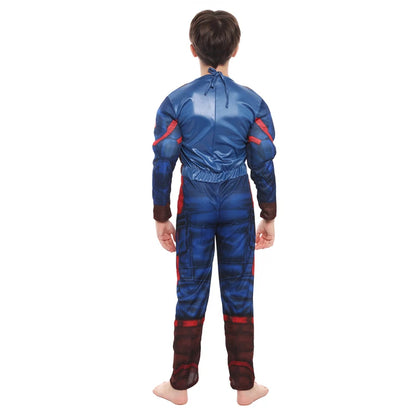 Halloween Boys Purim Optimus Muscle Prime Costume Robot Cars Jumpsuit Boy Superhero Book Week Child Fancy Dress