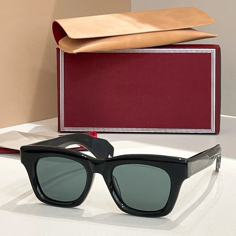 Dealan Uv400 High Quality Men and Women Sunglasses Designer Japan Handmade Optical Prescription Limited Edition Eyewear