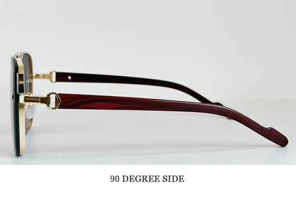 UV400 Protection Square Sunglasses Women 2026 Luxury Brand Design Sunglass Men Vintage Fashion Glasses Dropshipping Gafas De Sol
