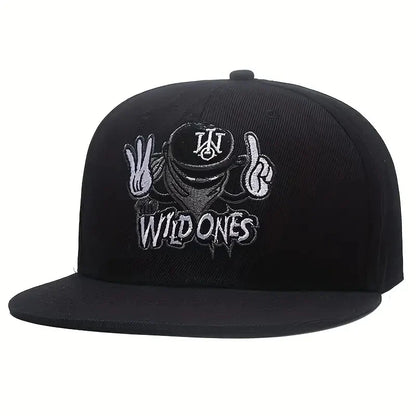 Brand Embroidery Retro Baseball Caps for Men Women Bone Snapbacks Black Sports Hats Street Art Hip Hop Cap Hat