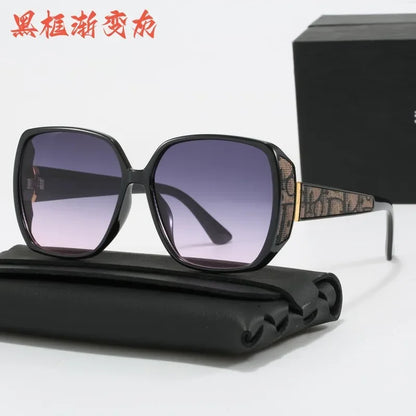 2025 New Vintage Oversized Square Polarized Sunglasses Women New Fashion Gradient Sun Glasses Men Driving Eyewear UV400 Shades