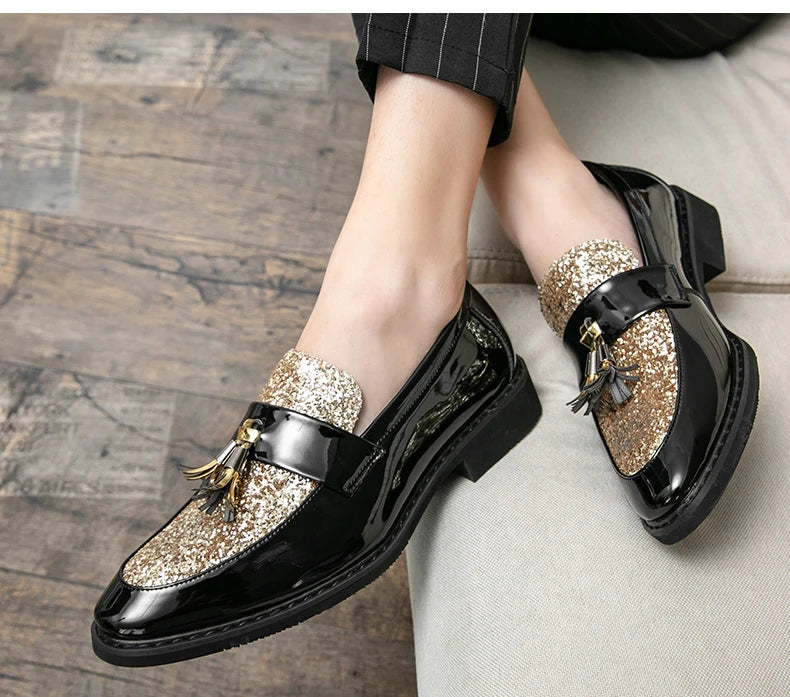 Classic men dress shoes lace up shoes for men plus size point toe business casual comfortable men formal shoes for weddin