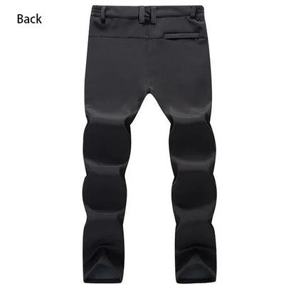 Winter Slim Men Outdoor Camping Pants Hiking Trousers Women Travel Thickening Warmth Retention Trekking Ride Sportswear
