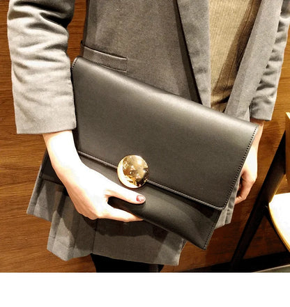 Brand Design Women Clutch Bag Elegant Ladies Shoulder Bag Female Handbag PU Leather Chains Envelope Shoulder Bag Clutches bolsa