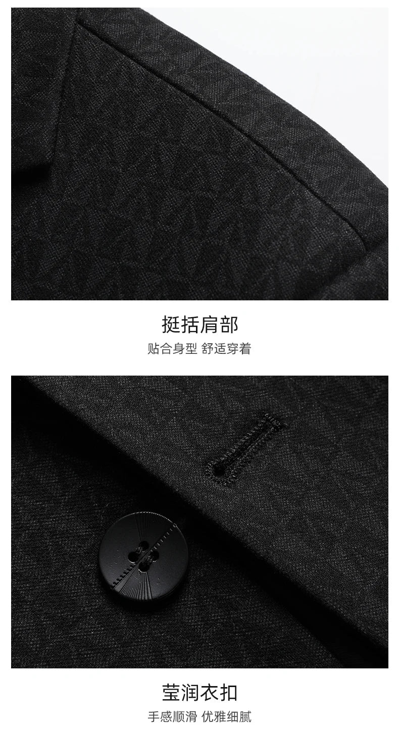 10 Colors Men's Casual Blazer 2026 Spring New Comfortable Single Breasted Suit Jacket for Men