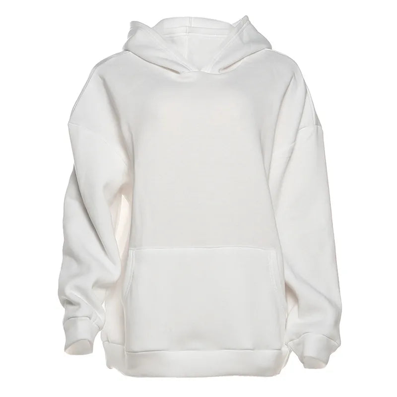 Hooded Harajuku Sweatshirt Women Autumn Trend Backless ShinyThrea Mesh Patchwork Casual Street Hipster Pulloverr