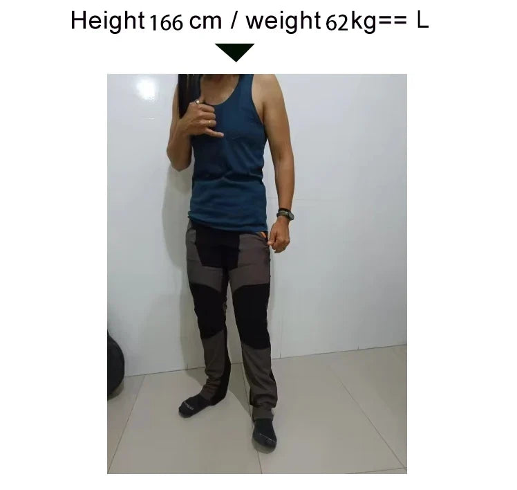 Quick Dry Hiking Pants Men Outdoor Running Camping Climbing Thin Fabric Mountain Trousers Stretch Lightweight Pants