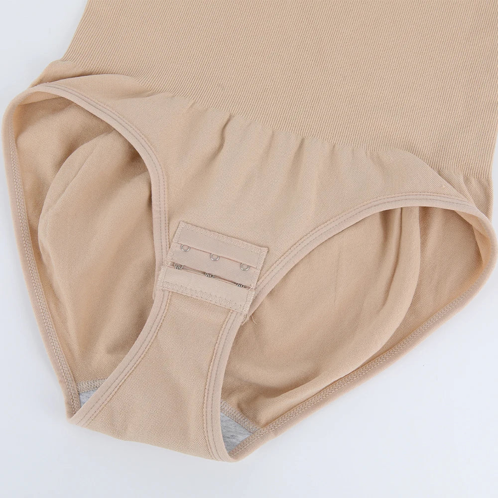 Women's Wide Strap Tummy Control Shapewear Bodysuit Comfortable Non-Slip Fitness Wear for Abdomen Toning Stylish Daily Wear Outf