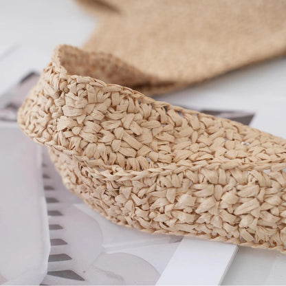 Casual Hobos Large Capacity Straw Women Shoulder Bags Designer Paper Weave Handbags Simple Handmade Summer Beach Big Tote Bag
