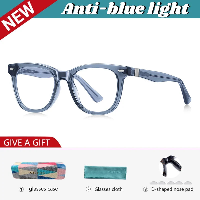 New Personalized Butterfly Unisex Design Women's Anti-Blue Light Reading Glasses Men Customizable Prescription PFD2230