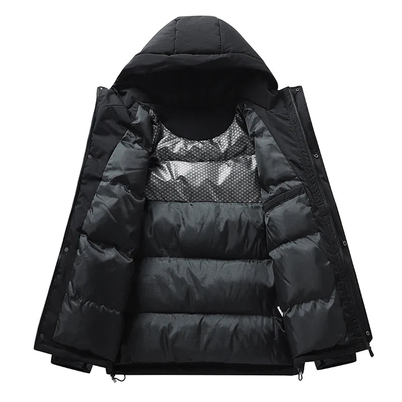 New Winter Cycling Sports Windproof Warm Party Jacket Made of High-qualitybreathable Cotton Jacket for Outdoor Usedded Jacket
