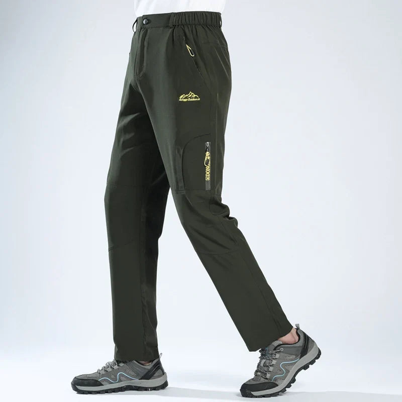 XL-5XL Lightweight Thin Summer Pants for Men Sweatpants Stretch Quick Dry Trousers Men Hiking Camping Men's Pants Joggers Summer