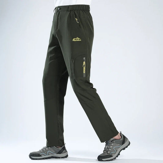 XL-5XL Lightweight Thin Summer Pants for Men Sweatpants Stretch Quick Dry Trousers Men Hiking Camping Men's Pants Joggers Summer