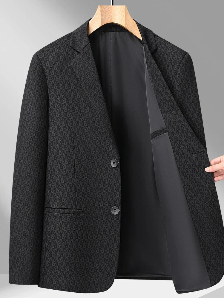 10 Colors Men's Casual Blazer 2026 Spring New Comfortable Single Breasted Suit Jacket for Men