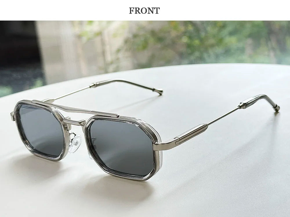 2026 Square Sunglass Men Vintage Fashion Glasses Steampunk Sunglasses Women Trendy Gafas De Sol Hombre Luxe Lunette Soleil Femme