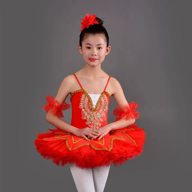 Summer Ballet Dresses Kids Outfit Dance Costumes Girls Clothes Vestidos Ballerine Girl Dress Tutu Ballet Leotards Children's Day