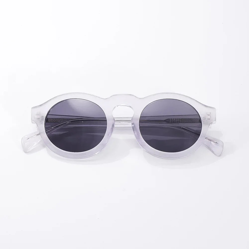 New Fashion Handmade Acetate Men Sunglasses Women Personality Designer Eyeglasses Outdoor Driving Trip Sun Protection UV400