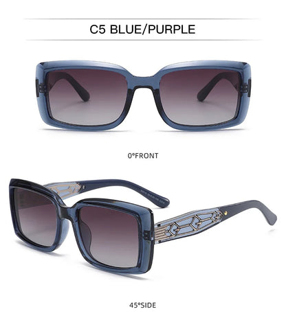 Korean Style Square Sunglasses UV400 Protection Tortoiseshell Shades Fashion Streetwear Men Sun Glasses Eyewear for Women Gafas