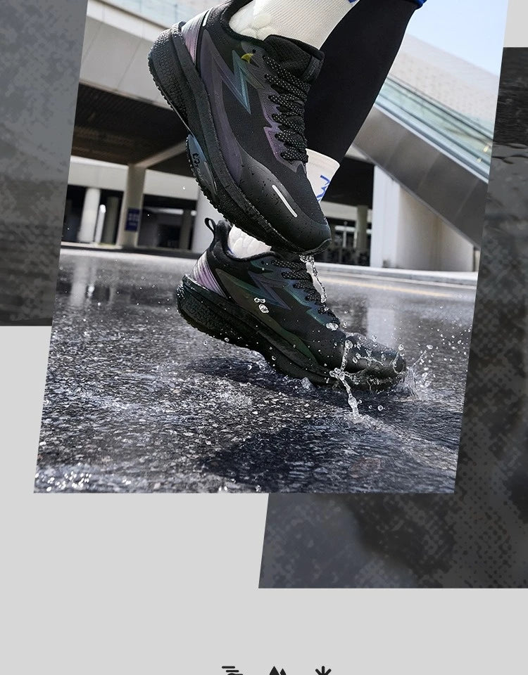 8.0 Men's Running Shoes Winter Fleece Lined Waterproof Anti-Slip Warm Comfortable Sneakers Male 672542224