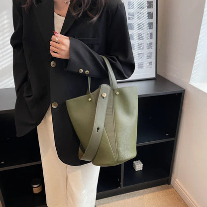 Fashion Trending Brand Luxury Designer Women Bags Female Handbags Solid Bucket Bag For Women 2026 Crossbody Shoulder Bags Totes