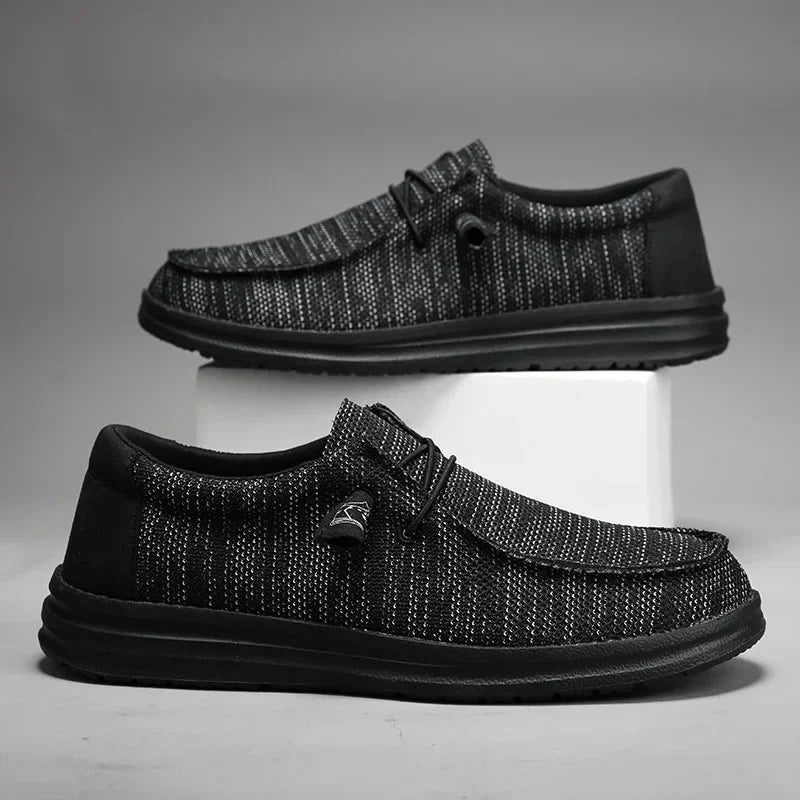 Canvas Shoes Men Casual Slip on Shoes Alpargatas Hombre Moccasins Mocassin Homme Lightweight Breathable Plus Big Size 50