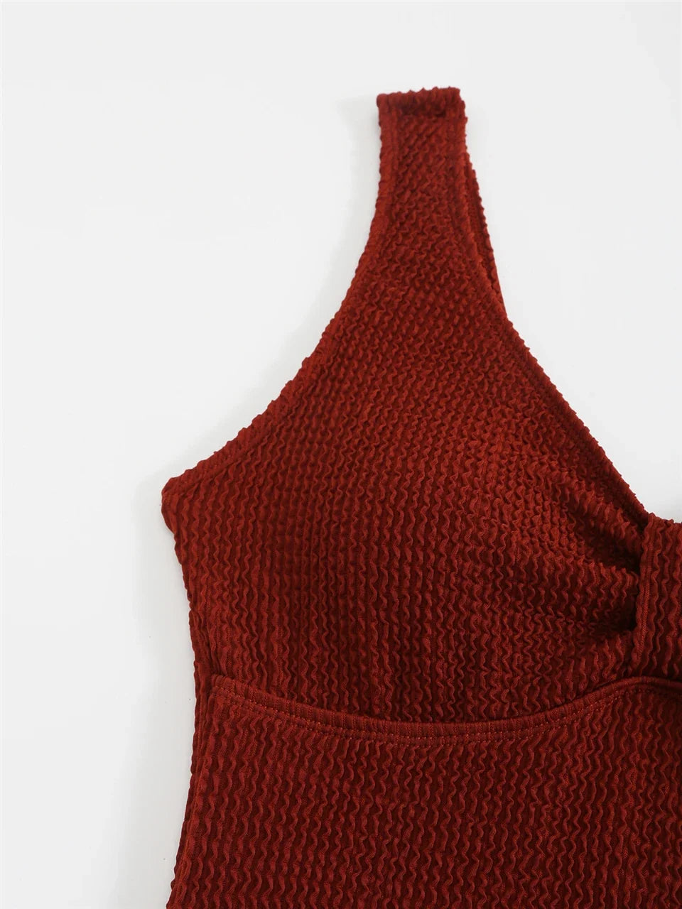 Slim V Neck Swimsuit Women 2025 New One Piece Vacation Swimwear Solid Bodysuit Female Bathers Swimming Monokini Summer Beachwear