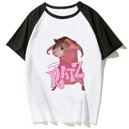 Y2k Tee women anime funny harajuku tshirt girl Japanese clothes