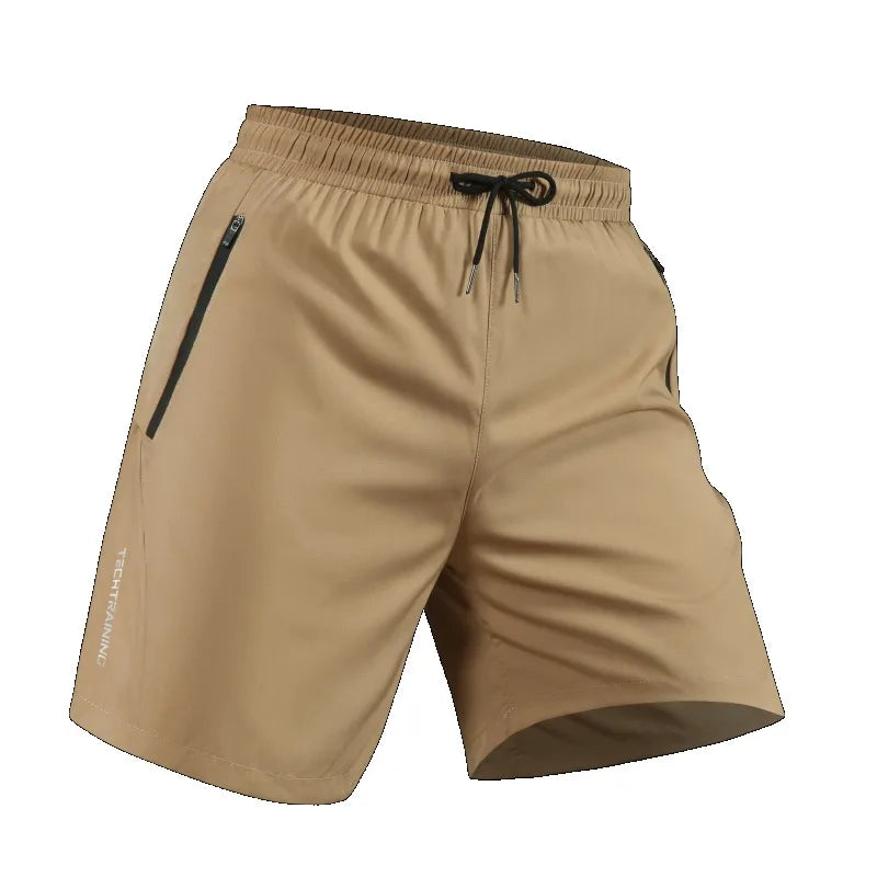 Trendy NEW 2025 Summer Men's Loose Shorts Above Knee Cross Border Beach Basketball Shorts Sweat Absorbing Casual Shorts