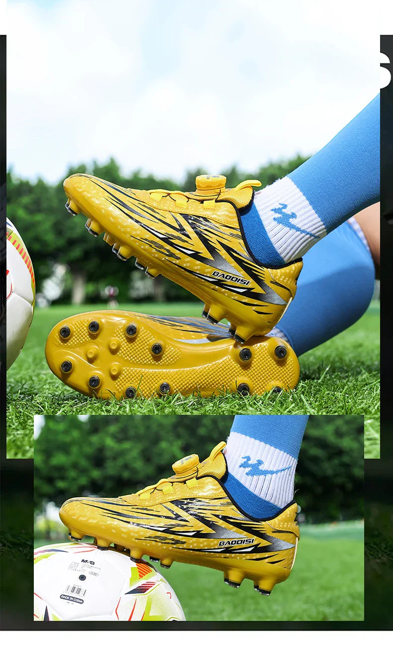 Kids Soccer Shoes FG/TF Football Boots Professional Cleats Grass Training Sport Footwear Boys Outdoor Futsal Soocer Boots 28-39