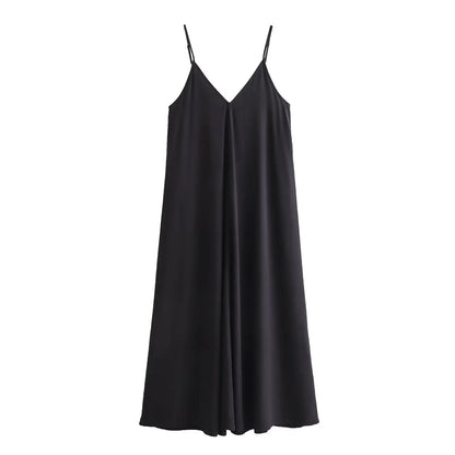 2025 Red Slip Maxi Dress Women Sexy Backless Long Dresses for Woman Summer Beach Female Dress Draped Party Dresses Women