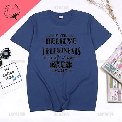 I Lost An Electron Tom Holland Same Style Graphics T Shirt Men Women High Quality Cotton T-shirts Fashion Streetwear Ropa Hombre