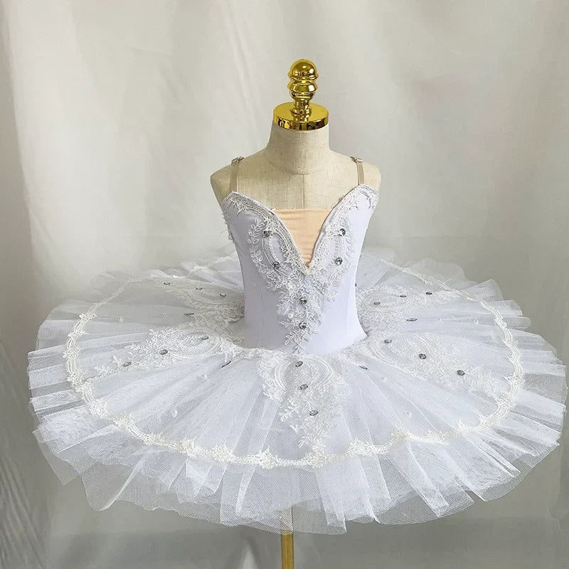 Dance Costume Girls Clothes Summer Vestido Ballet Mother Kids Leotard Ballet Woman Ballerine Dress Tutu Family Matching Outfits