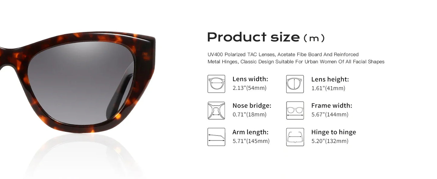 Butterfly Polarized Prescription Sunglasses Handmade Acetate Myopia Sun Glasses Square Optical Shades for Women