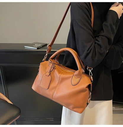 Casual Lage Capacity Crossbody Bag For Women Fashion Designer Luxury Brand Tote Bag Simple Commuting Female Handbags