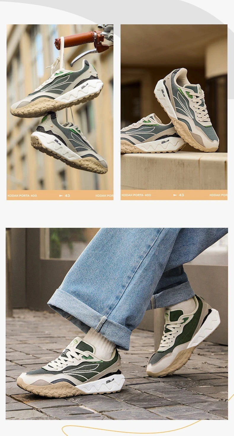 Degrees Men's Sports Shoes Autumn Couple New Mesh Retro Wear-resistant Non-Slip Casual Thick-soled Sneakers Male 672446763