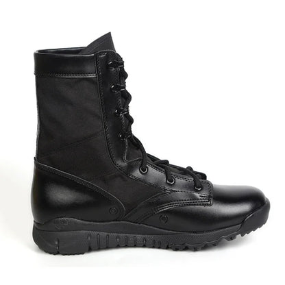 20266 Men Tactical Boots Winter Leather Ankle Boots Summer Desert Safety Shoes Men's Footwear Combat Boots