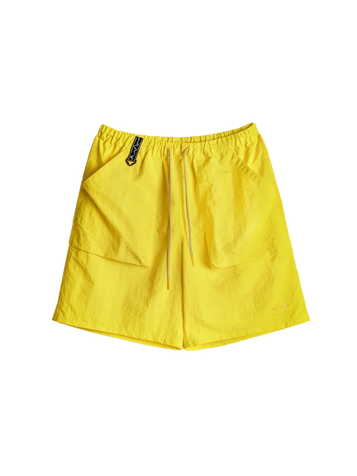 Summer Men's Casual Shorts Outdoor Workwear Straight Fit Multi-pocket Sports Shorts Mid-Rise Elastic Waistband Pants